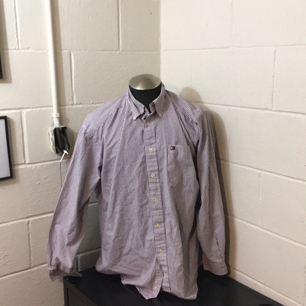 Tommy Hilfiger Mens Button Up